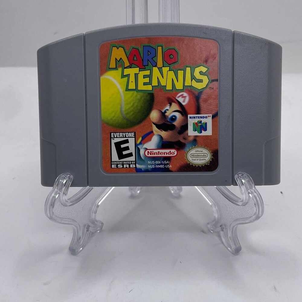 Mario Tennis N64 (Nintendo 64, 2000) NUS-006 Game Pak Cartridge Only